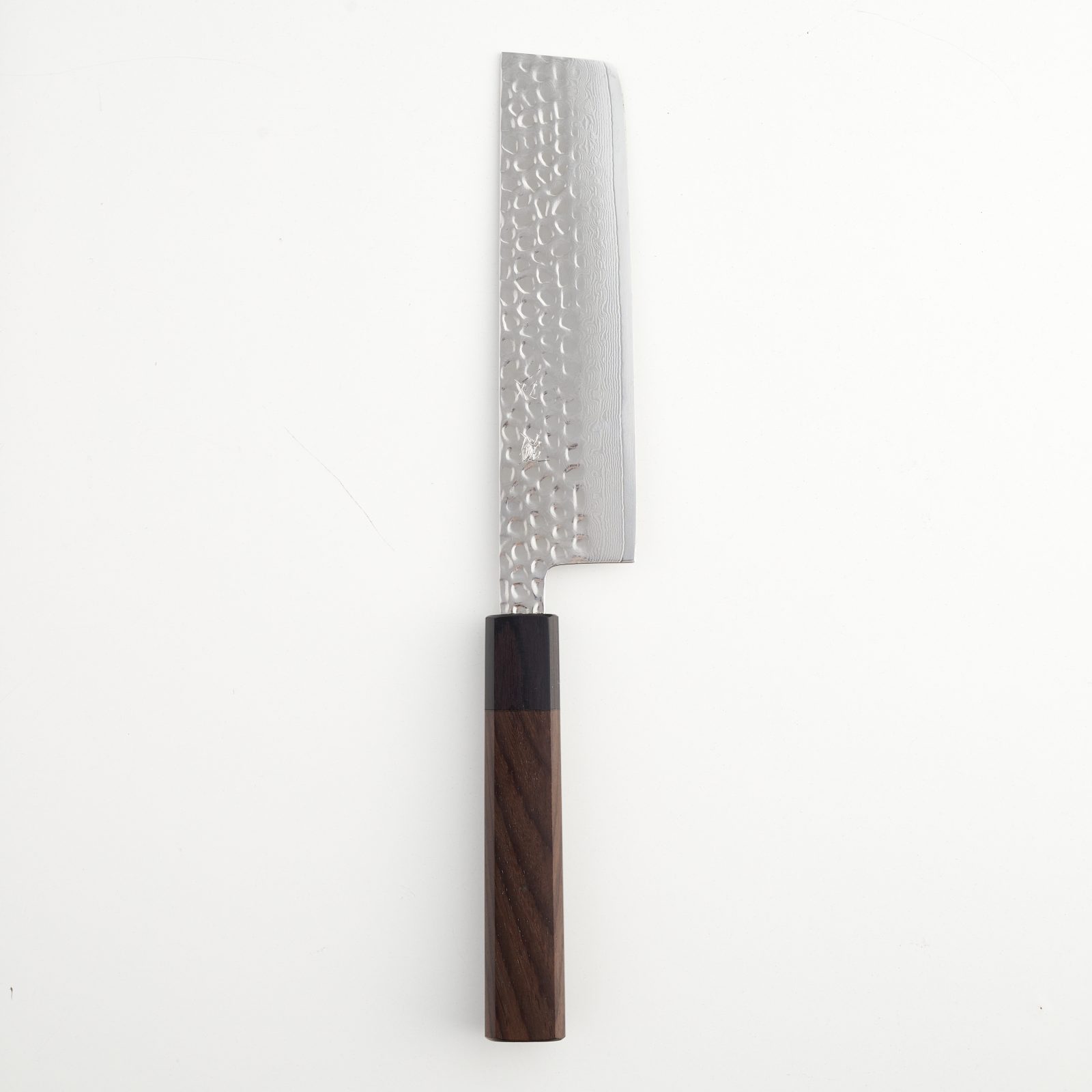Ishizuchi Tsuchime Damascus Nakiri 165 mm Rosewood